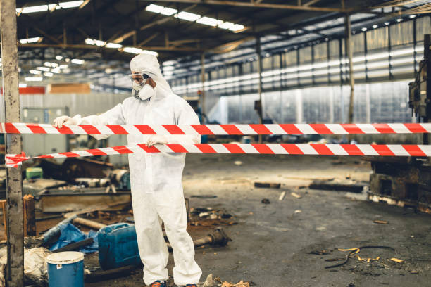 Professional Odor Removal technician working in Terra Bella, CA